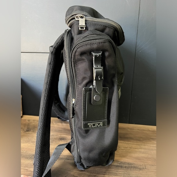 tumi backpack canvas Voyageur Montana Black / Gold The Celina Backpack Tumi Woven Backpack - Navy